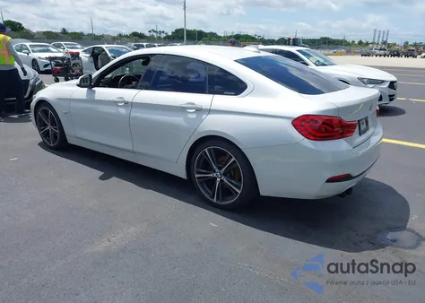 2018 BMW 430I Gran Coupe from USA, damaged, VIN WBA4J1C5XJBG78451